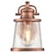 Westinghouse Fixture Wall Outdoor 60W Emma Jane Washed Copper Clear Seeded Glass 6361000 - alternate 1